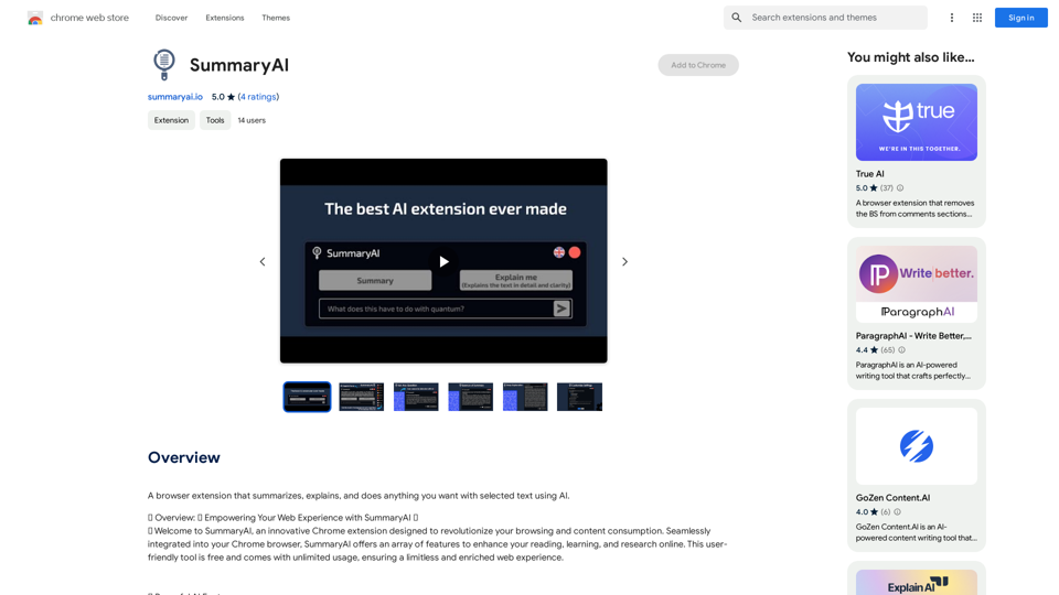 SummaryAI 

This is a large language model, trained by Google DeepMind, designed to generate concise and informative summaries of text. 
