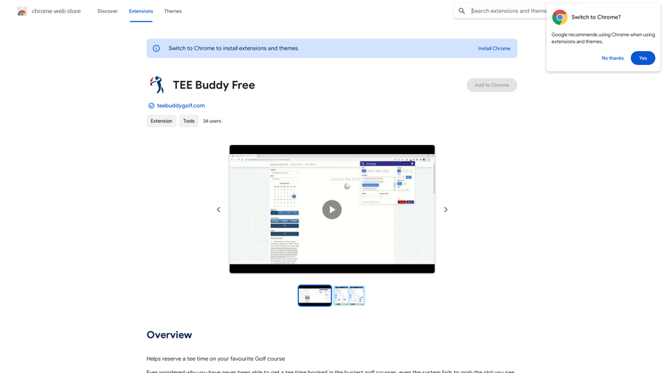 TEE Buddy Gratuit 
