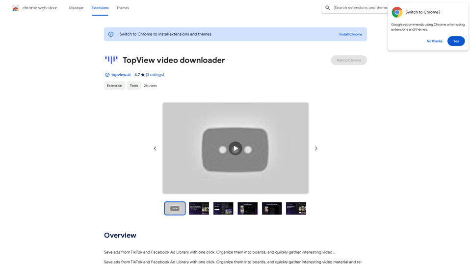 TopView Video Downloader 
