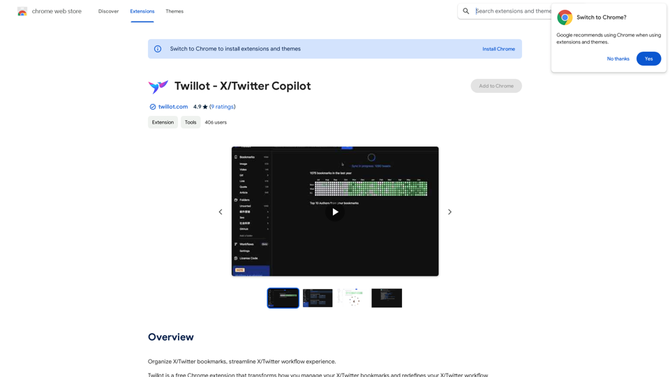 Twillot - X/Twitter Копилот 
