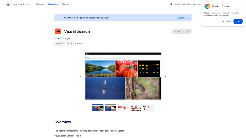 Visual Search 
