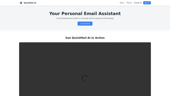 QuickMail AI - Votre assistant e-mail personnel