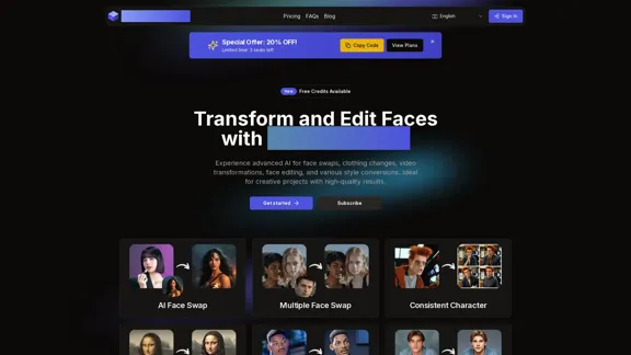 AI Face Studio - AI Face Transformation & Editing Tools