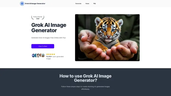 Gerador de Imagens Grok IA