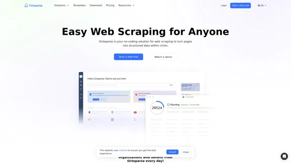 Outil de Web Scraping & Extracteurs Web Gratuits | Octoparse