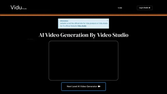 Vidu Studio: New AI Video Generation