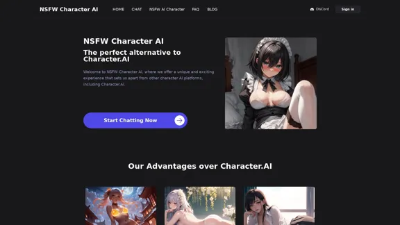 NSFW Character AI - L'alternative parfaite à Character.AI