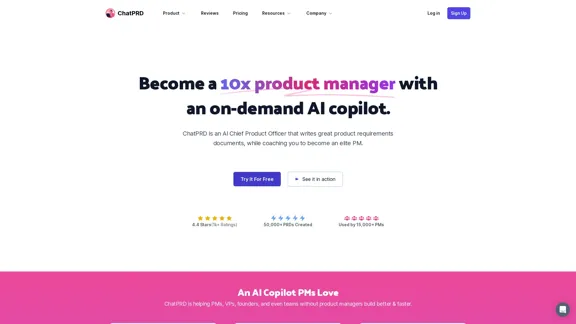 ChatPRD | An AI Copilot for Product Work