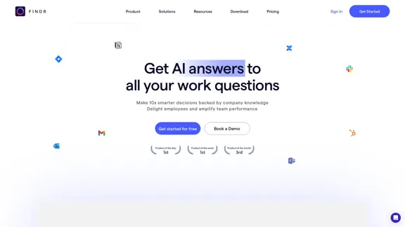 AI assistant and enterprise search for teams | Findr