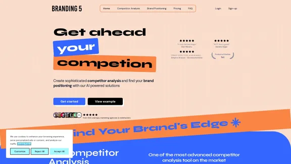 Branding 5 - AI brand positioning & marketing strategy tool