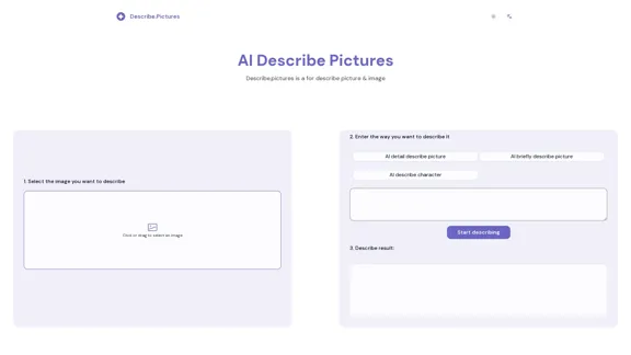 AI Descreve Imagem & Foto | Descrição gratuita de imagem gerada por IA