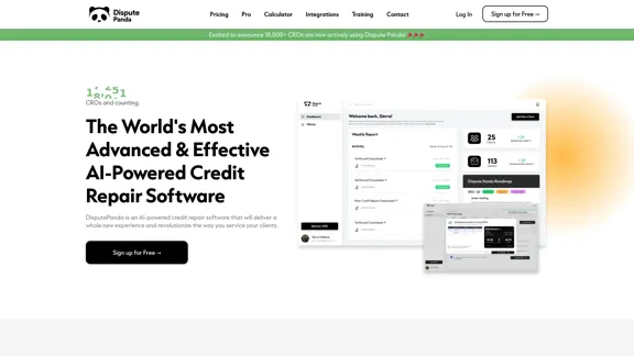 Home | Dispute Panda | AI-Powered Credit Repair