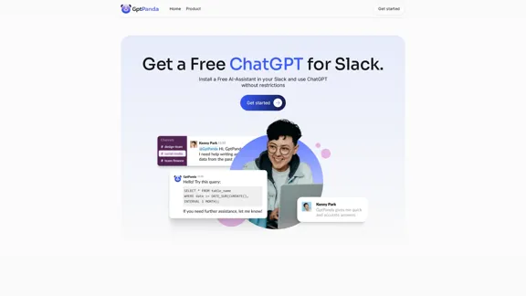 Here is the translation:

Free ChatGPT for Slack