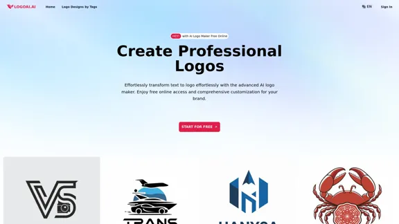 LogoAI.ai: Criador de Logotipos com IA Grátis Online