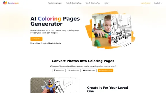 ColoringBook.AI: Free AI Coloring Pages Generator