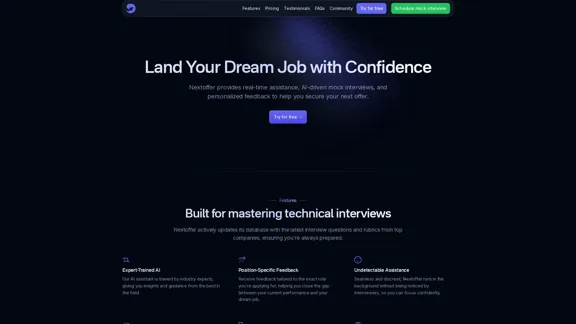 Nextoffer: AI Interview Assistant