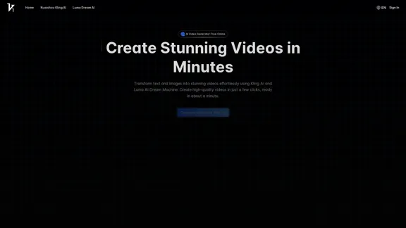 Vidful.ai: AI Video Generator Free Online Powered by Kling AI and Luma Dream Machine