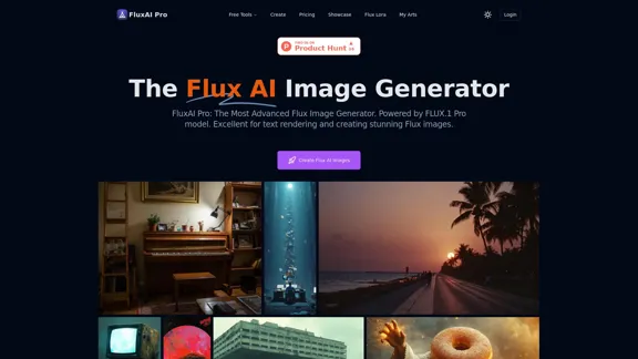 FluxAI Pro - Продвинутый генератор изображений Flux