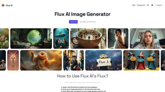 Flux AI: Gerador de Imagens Com Flux.1