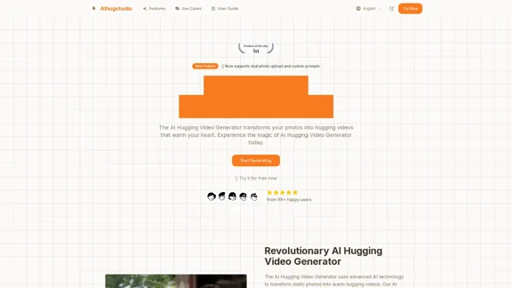 AI Hugging Video Generator Free: Create AI-generated Hugging Videos