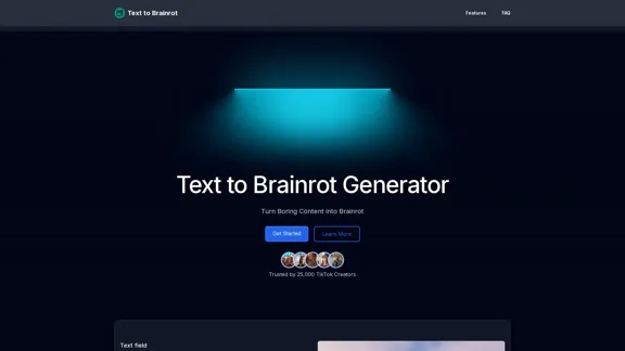 Text to Brainrot - Transformez votre texte en vidéos captivantes