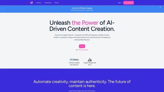 The best AI-powered content creator.