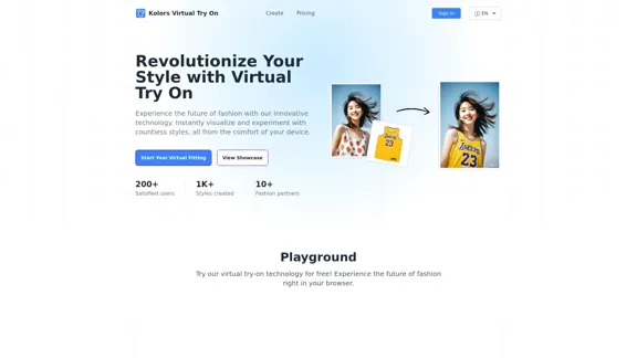 Kolors Virtual Try On : Essayez des vêtements virtuellement