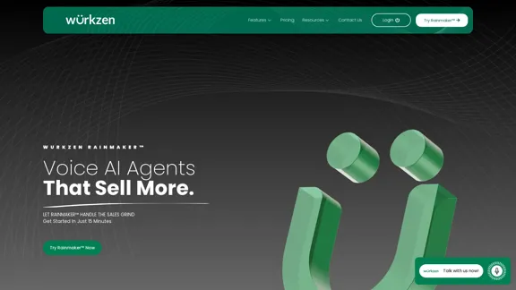 Wurkzen | Create Advanced AI Sales Teams