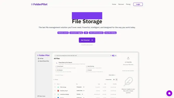 FolderPilot - AI-Driven Document Intelligence Platform