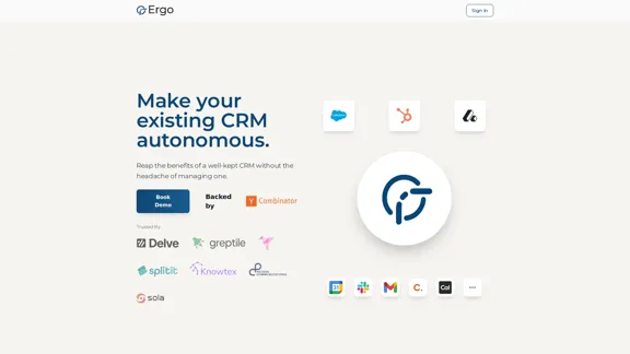 Ergo - Automatización Inteligente de CRM