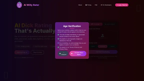 AI Penis Ratings | A Fun, Safe, and Private Service for Dick Ratings