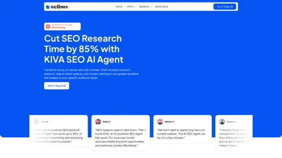 KIVA by Wellows – AI SEO Agent to Make Workflows Easier