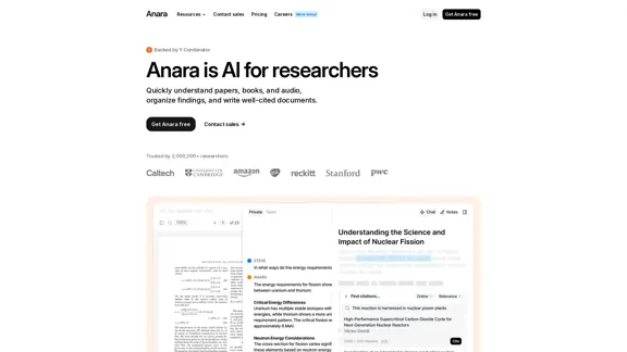 Anara | A Reliable Research Platform
