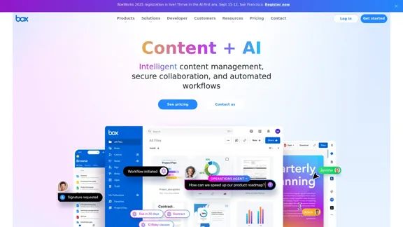 Secure, AI-Driven Content Management, Workflow, and Collaboration