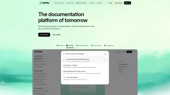 Mintlify — The documentation platform of the future
