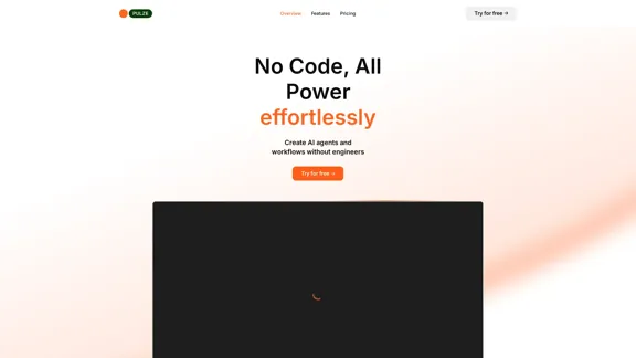 No-Code AI Workspace