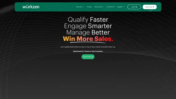 Wurkzen | Create Advanced AI Sales Teams