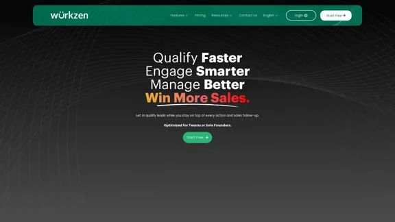 Wurkzen | Create Advanced AI Sales Teams