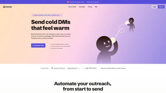 Automatisez les messages directs Instagram et augmentez les réponses avec Howdy | Essayez gratuitement