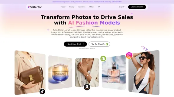 SellerPic: AI Fashion Models and Product Image Creator