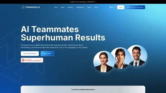 AI Teammates: AI for Customer Service, Sales, and Lead Generation
