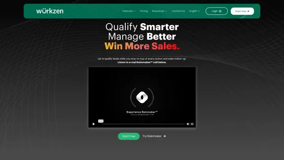 Wurkzen | Create Advanced AI Sales Teams