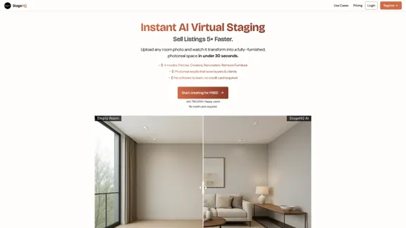 AI Virtual Staging in Seconds – Accurate, Innovative, Renovation & Furniture Removal