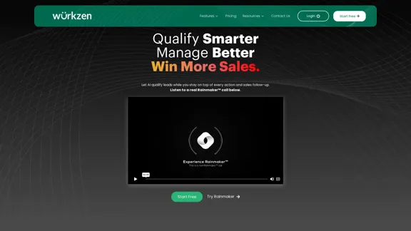 Wurkzen | Create Advanced AI Sales Teams