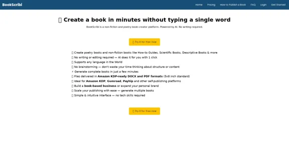 AI Book Writer for Non-Fiction and Poetry