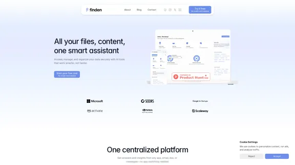 Finden - Perspectivas en Tiempo Real con IA