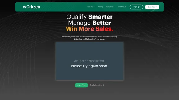 Wurkzen | Create Advanced AI Sales Teams