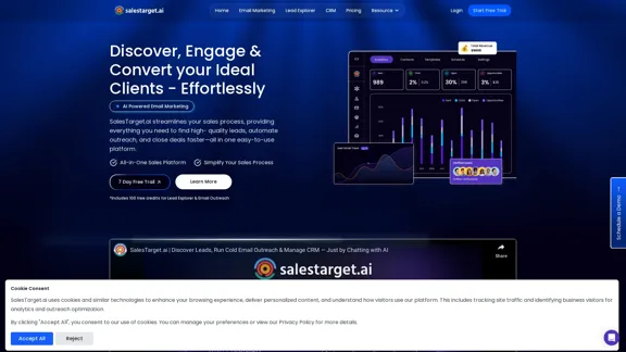 AI-Powered Lead Generation, Email Outreach, and CRM