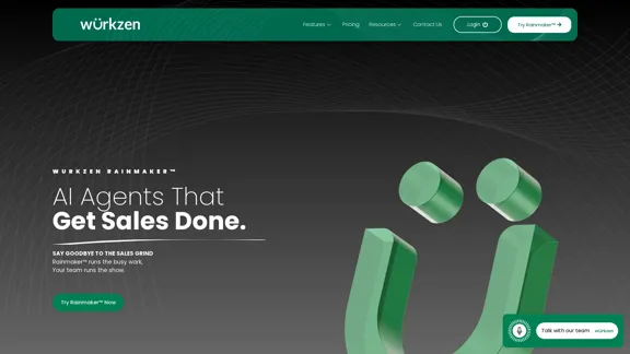 Wurkzen | Create Advanced AI Sales Teams